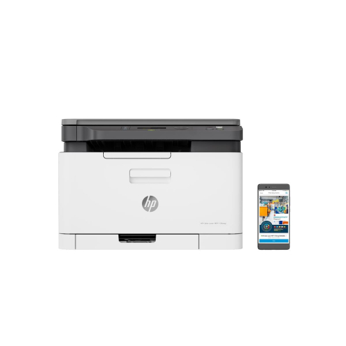HP Laser 178nw Bezprzewodowe Multifunction W kolorze Drukarka, Kopiarka, skaner; Druk dwustronny