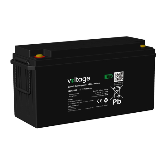 Akumulator AGM Voltage Long Life 12V 150Ah VEL12-150 (Żywotność 15 lat)