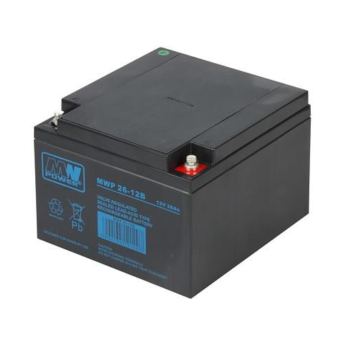 Akumulator 12V/26Ah MWP