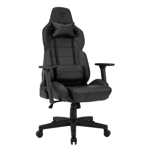 SENSE7 Fotel Fotel gamingowy Wiaderko (kołyska) siedzisko Czarny-25797929