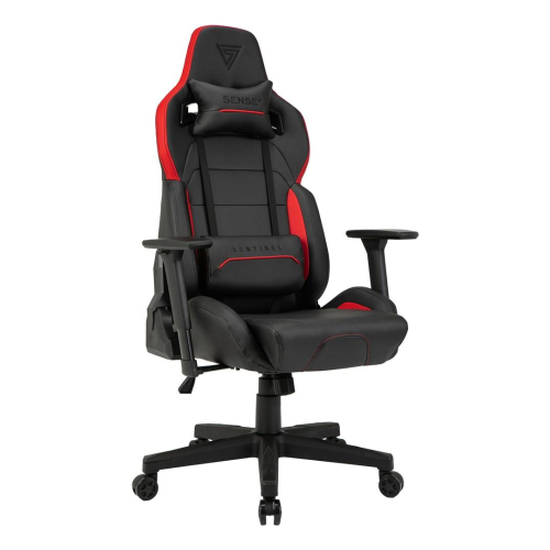 SENSE7 Prism Fotel gamingowy Wiaderko (kołyska) siedzisko Czarny-25797963