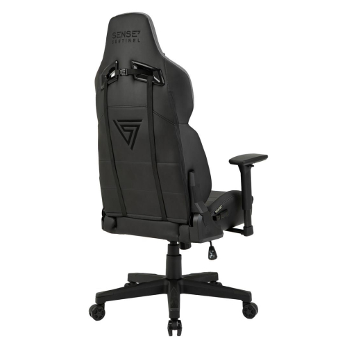 SENSE7 Sentinel Fotel dla gracza Tapicerowane siedzisko Czarny, Szary-25797975