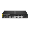 HPE Aruba Networking CX 6000 12p 10M/100M/1G Class4 PoE 2p SFP 1G 139W Switch Zarządzany L3 Gigabit Ethernet (10/100/1000) Obsługa PoE 1U