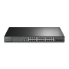 TP-Link JetStream TL-SG3428MP przełącznik sieciowy Zarządzany L2+ Gigabit Ethernet (10/100/1000) Obsługa PoE 1U Czar
