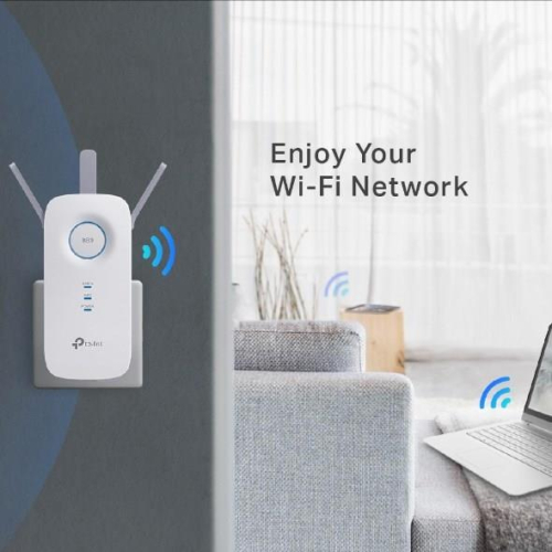 TP-Link RE450 przedłużacz sieciowy Nadajnik sieciowy Biały 10, 100, 1000 Mbit/s-25800979