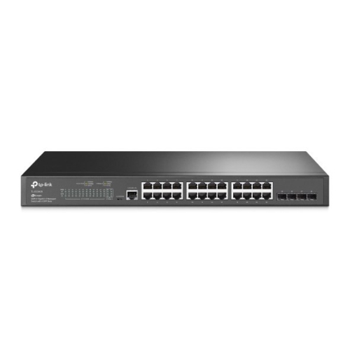 TP-Link JetStream TL-SG3428 przełącznik sieciowy Zarządzany L2/L3 Gigabit Ethernet (10/100/1000) 1U Czarny-25801924