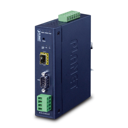 PLANET IP30 Industrial 1-Port serwer portów szeregowych-25802274