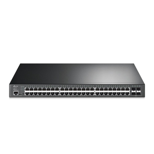 TP-Link JetStream TL-SG3452XP przełącznik sieciowy Zarządzany L2+ Gigabit Ethernet (10/100/1000) Obsługa PoE 1U Czar