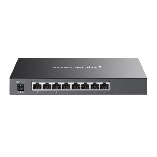 TP-Link Omada TL-SG2008P Zarządzany L2/L2+ Gigabit Ethernet (10/100/1000) Obsługa PoE Czarny-25802388