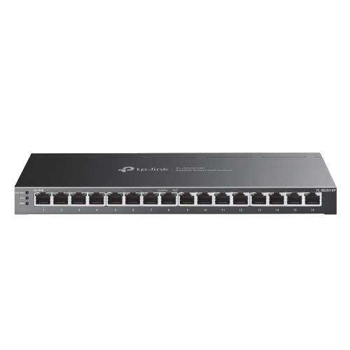 TP-Link JetStream TL-SG2016P przełącznik sieciowy L2/L3/L4 Gigabit Ethernet (10/100/1000) Obsługa PoE Czarny