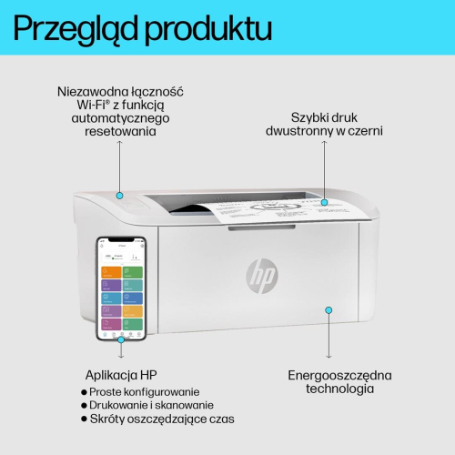 HP LaserJet M110w Bezprzewodowe Czerń i biel Drukarka-25821599