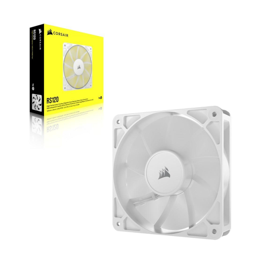 CORSAIR RS120 White 120mm Fan Single Pack-25855771