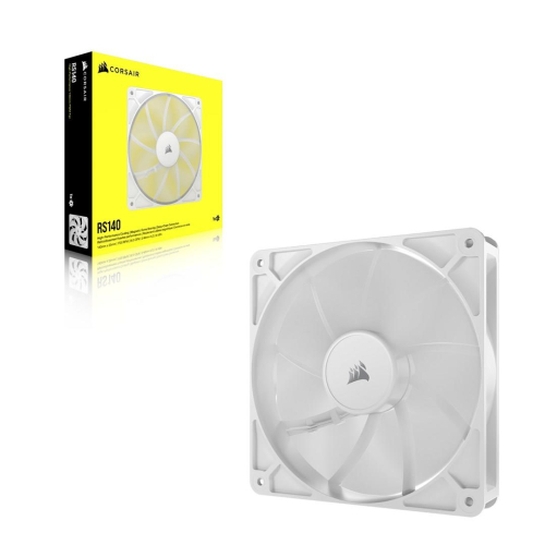 CORSAIR RS140 White 140mm Fan Single Pack-25855776
