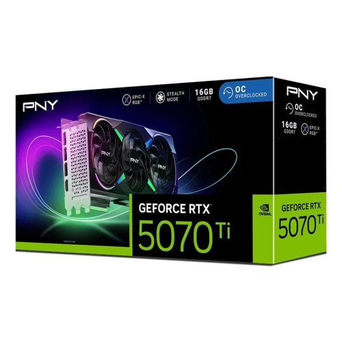Karta graf. PNY GeForce RTX 5070Ti 16GB ARGB OB 3-F-25898516