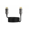 Kabel połączeniowy hybrydowy DisplayPort AOC DP-DP M/M DP 2.1 8K@120Hz 54Gbps UHBR13.5, 4K@240Hz, z zatrzaskami, czarn