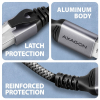 ADE-AM15 USB-A Gigabit Ethernet adapter z zintegrowanym kablem sieciowym CAT6 RJ-45 1.5 m-25907149