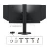 Monitor ZOWIE XL2566X+ komputerowy 61,2 cm (24.1