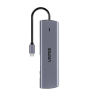 UNITEK HUB USB-C 11W1 2X 4K30HZ RJ45 PD 100W SD-25952146