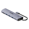 UNITEK HUB USB-C 11W1 2X 4K30HZ RJ45 PD 100W SD-25952149