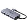 UNITEK HUB USB-C 6 W 1 | 3X USB-A | 5GBPS | PD 100 W | HDMI 4K@30HZ | RJ45-25952157