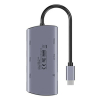 UNITEK HUB USB-C 6 W 1 | 3X USB-A | 5GBPS | PD 100 W | HDMI 4K@30HZ | RJ45-25952159