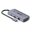 UNITEK HUB USB-C 6 W 1 | 3X USB-A | 5GBPS | PD 100 W | HDMI 4K@30HZ | RJ45-25952160