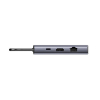 UNITEK HUB USB-C 6 W 1 | 3X USB-A | 5GBPS | PD 100 W | HDMI 4K@30HZ | RJ45-25952162