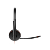 Poly Blackwire 3225 Stereo USB-C Headset +3.5mm Plug +USB-C/A Adapter (Bulk)-25953386