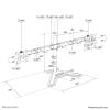 Neomounts DS45-600BL2 uchwyt / stojak do monitorów 81,3 cm (32