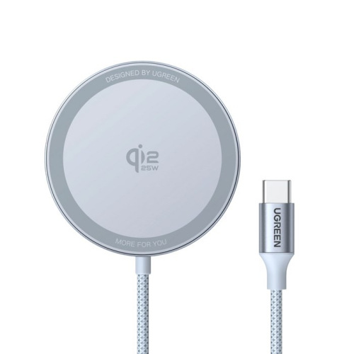Ugreen MagFlow Smartfon Szary USB Bezprzewodowe ładowanie Automatyczna