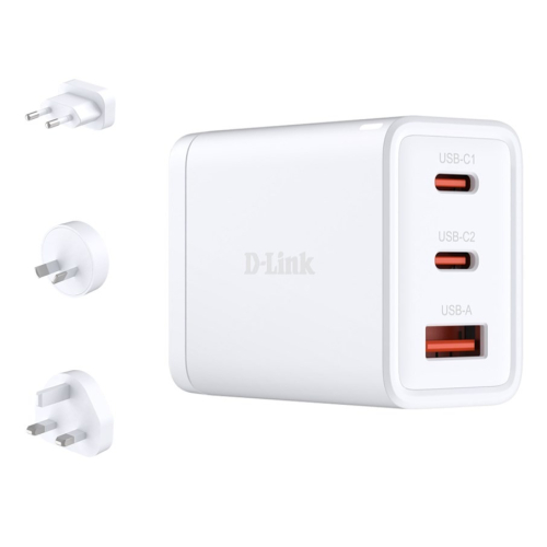 D-Link DCP-651 ładowarka do urządzeń przenośnych Uniwersalne Biały Prąd przemienny Szybkie ładowanie Wewnętrzna