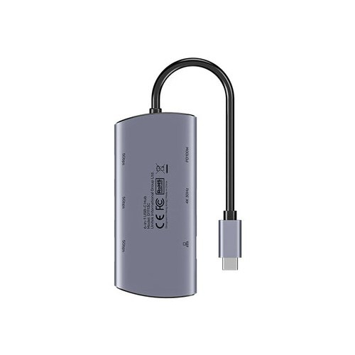 UNITEK HUB USB-C 6 W 1 | 3X USB-A | 5GBPS | PD 100 W | HDMI 4K@30HZ | RJ45-25952159