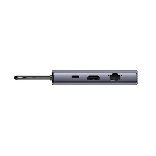 UNITEK HUB USB-C 6 W 1 | 3X USB-A | 5GBPS | PD 100 W | HDMI 4K@30HZ | RJ45-25952162