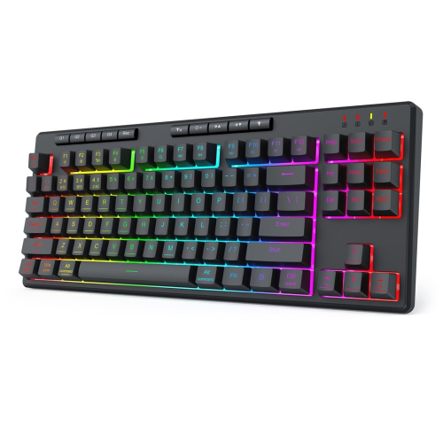 REDRAGON K516RGB-PRO SHIVA PRO 87 klawiatura USB + RF Wireless + Bluetooth Czarny-25952276