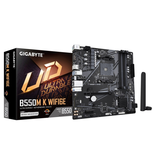 GIGABYTE B550M K WIFI6E AMD B550 Socket AM4 micro ATX