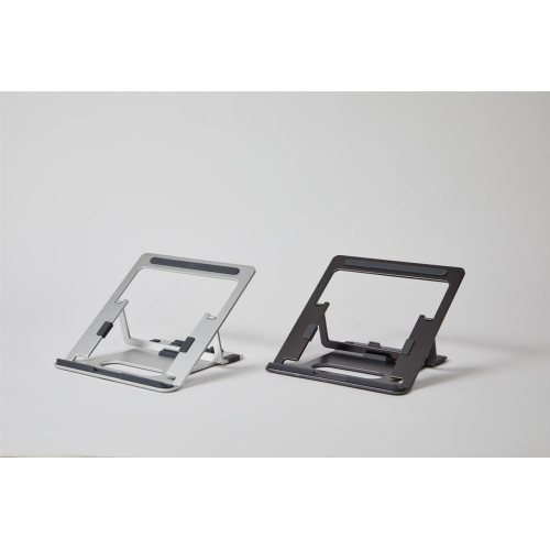 POUT Eyes3 Angle – Aluminiowa podstawka pod laptopa, kolor srebrny-2595880