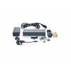 HUB przemysłowy 10-portowy USB 3.2 Gen1 5Gbit/s, 10x USB-A, host USB-B, obudowa metalowa IP30 szyna DIN, zasilanie 12V 
