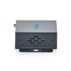 HUB przemysłowy kompaktowy 4-portowy USB 3.2 Gen1 5Gbit/s, 4x USB-A, host USB-C, metal IP30, porty przykręcane, zasila