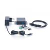 HUB przemysłowy kompaktowy 4-portowy USB 3.2 Gen1 5Gbit/s, 2x USB-A + 2x USB-C, host USB-C, porty przykręcane, metal I