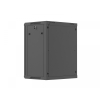 Szafa instalacyjna rack wisząca 19 cali 15U 600x450 czarna drzwi perforowane (flat pack)-26097789