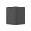 Szafa instalacyjna rack wisząca 19 cali 15U 600x600 czarna drzwi perforowane (flat pack)-26097803