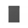 Szafa instalacyjna rack wisząca 19 cali 18U 600x450 czarna drzwi perforowane (flat pack)-26097830