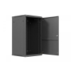 Szafa instalacyjna rack wisząca 19 cali 22U 600x600 czarna drzwi metalowe (flack pack)-26097856