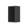 Szafa instalacyjna rack wisząca 19 cali 22U 600x600 czarna drzwi perforowane( flat pack)-26097892