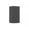 Szafa instalacyjna rack wisząca 19 cali 27U 600x600 czarna drzwi metalowe (flat pack)-26097895