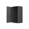 Szafa instalacyjna rack wisząca 19 cali 27U 600x600 czarna drzwi metalowe (flat pack)-26097897