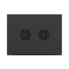 Szafa instalacyjna rack wisząca 19 cali 27U 600x450 czarna drzwi perforowane (flat pack)-26097915