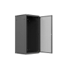 Szafa instalacyjna rack wisząca 19 cali 27U 600x600 czarna drzwi perforowane (flat pack)-26097929