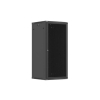 Szafa instalacyjna rack wisząca 19 cali 27U 600x600 czarna drzwi perforowane (flat pack)-26097932