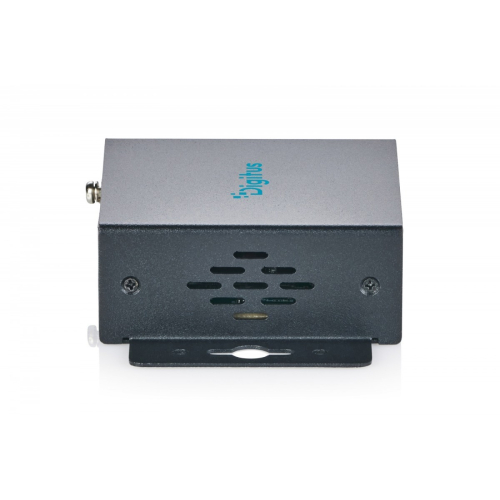 HUB przemysłowy kompaktowy 4-portowy USB 3.2 Gen1 5Gbit/s, 2x USB-A + 2x USB-C, host USB-C, porty przykręcane, metal I